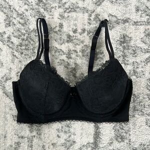 Aerie Black Lace Bra